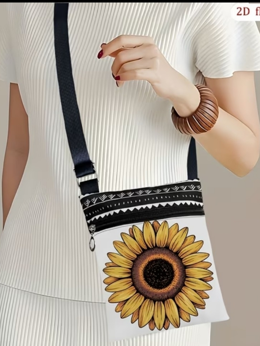 Sunflower Crossbody Bag for Women